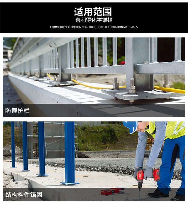 喜利得hvu2化學錨栓應用